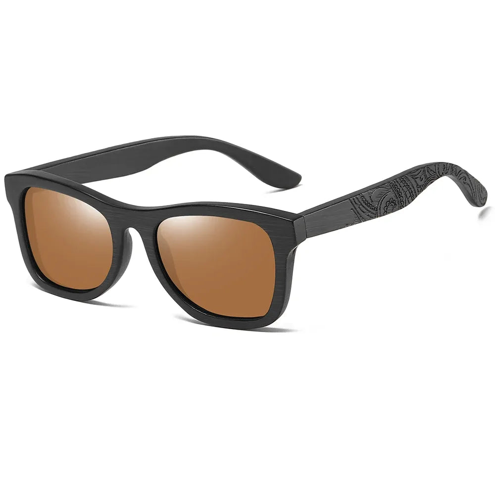 Óculos Bamboo Dark Polarizado