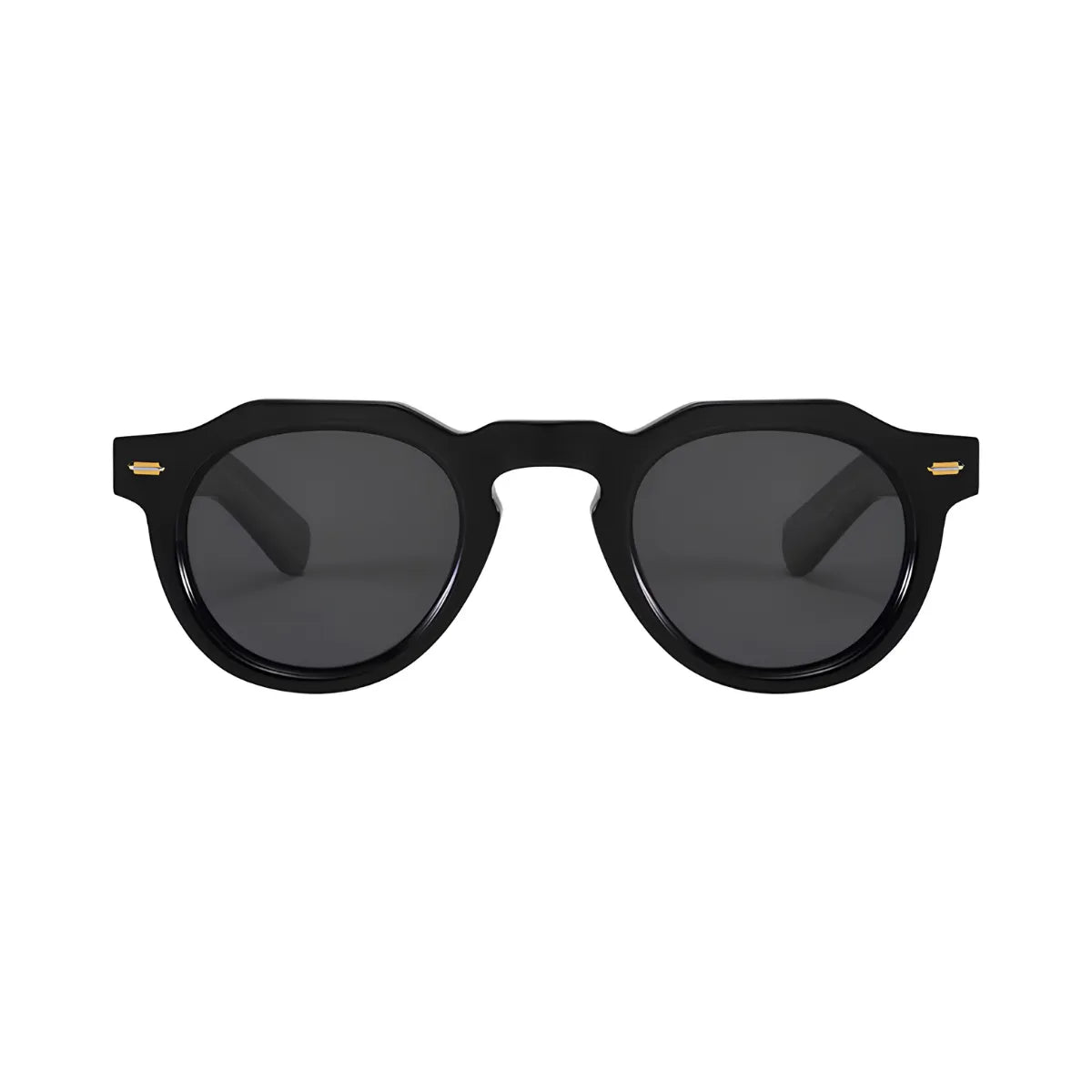 Óculos Cayman preto visto de frente