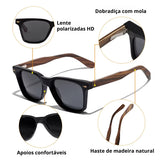 Óculos Deep Wood Polarizado