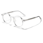 Óculos de grau Flux retrô redondo transparente