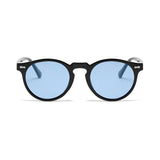 Óculos Ibiza Polarizado – Frontal, Armação Preta com Lentes Azuis