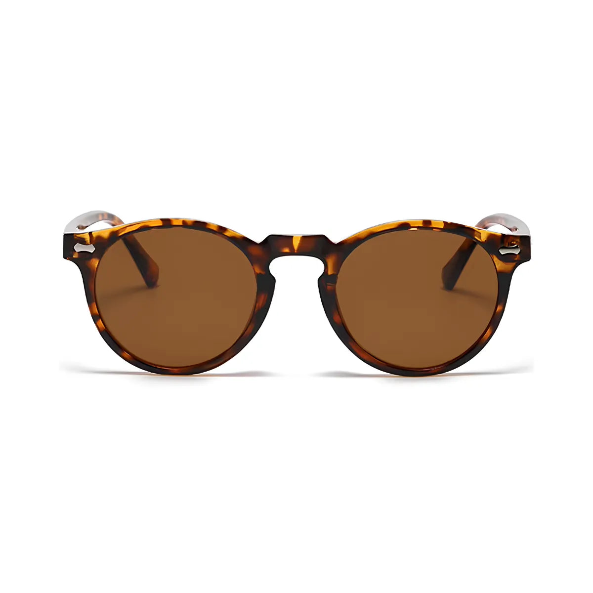 Óculos Ibiza Polarizado – Frontal, Armação Tartaruga com Lentes Marrons