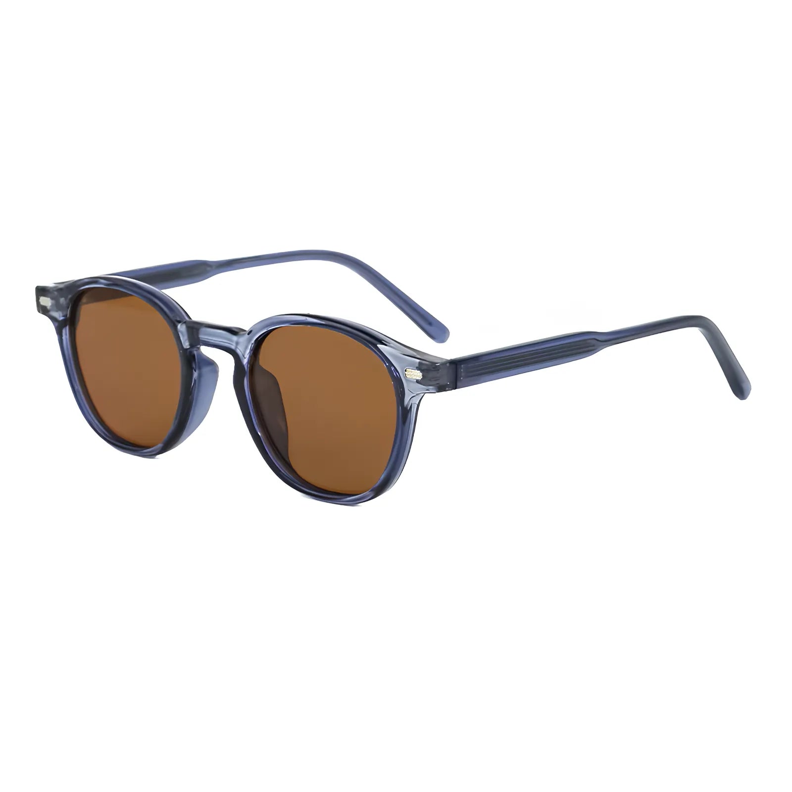 Óculos Ipanema Polarizado – Lateral, Armação Cinza com Lentes Verdes