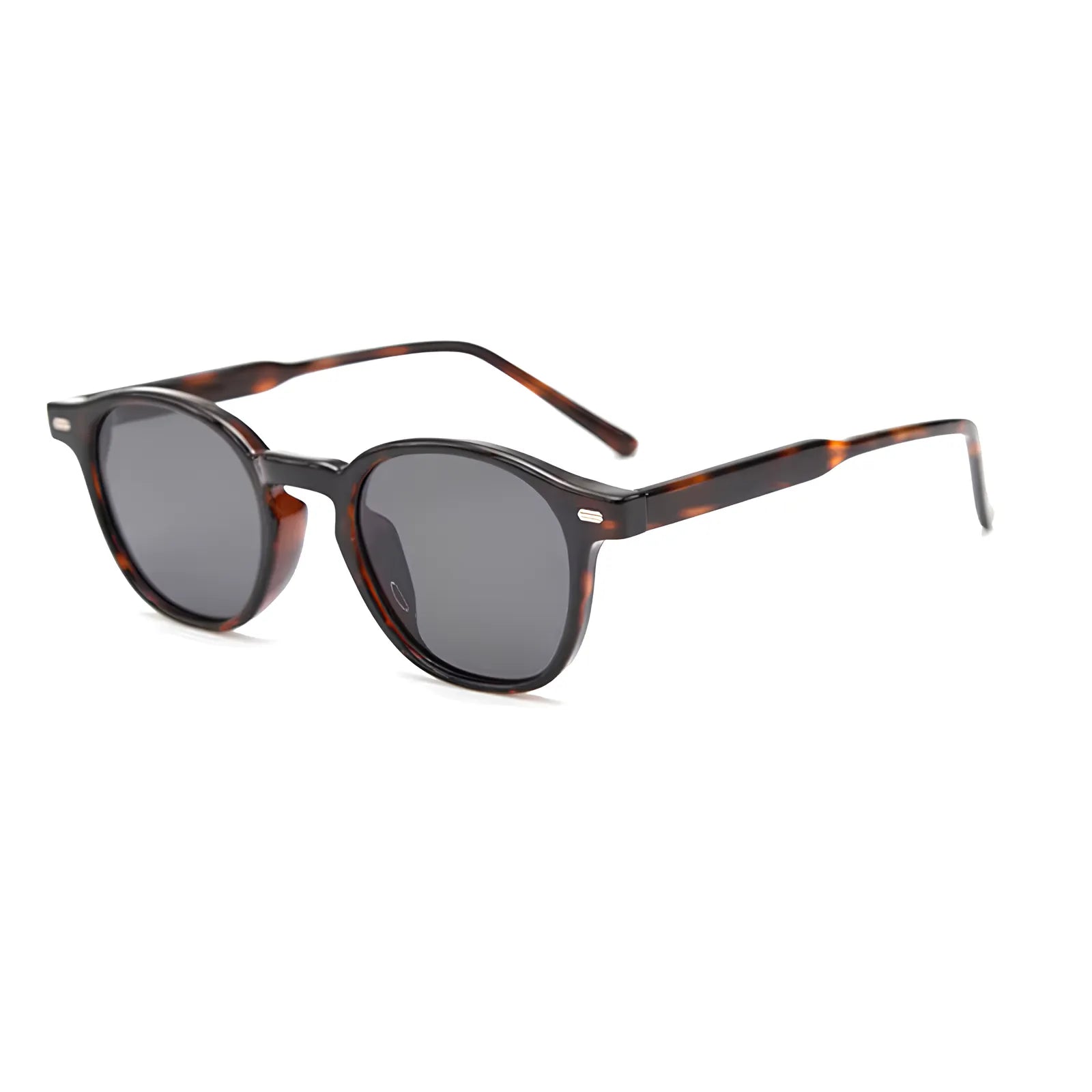 Óculos Ipanema Polarizado – Lateral, Armação Tartaruga com Lentes Cinzas