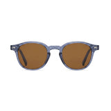 Óculos Ipanema Polarizado – Frontal, Armação Azul com Lentes Marrons