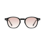 Óculos Ipanema Polarizado – Frontal, Armação Preta com Lentes Rosé Degradê