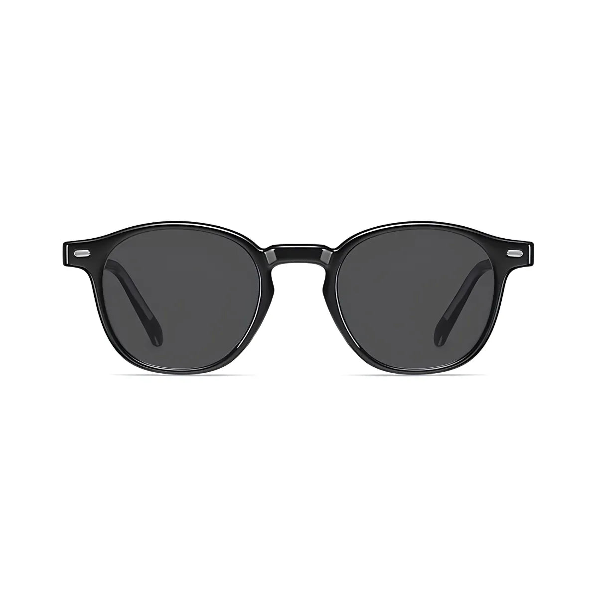 Óculos Ipanema Polarizado – Frontal, Armação Preta com Lentes Cinzas