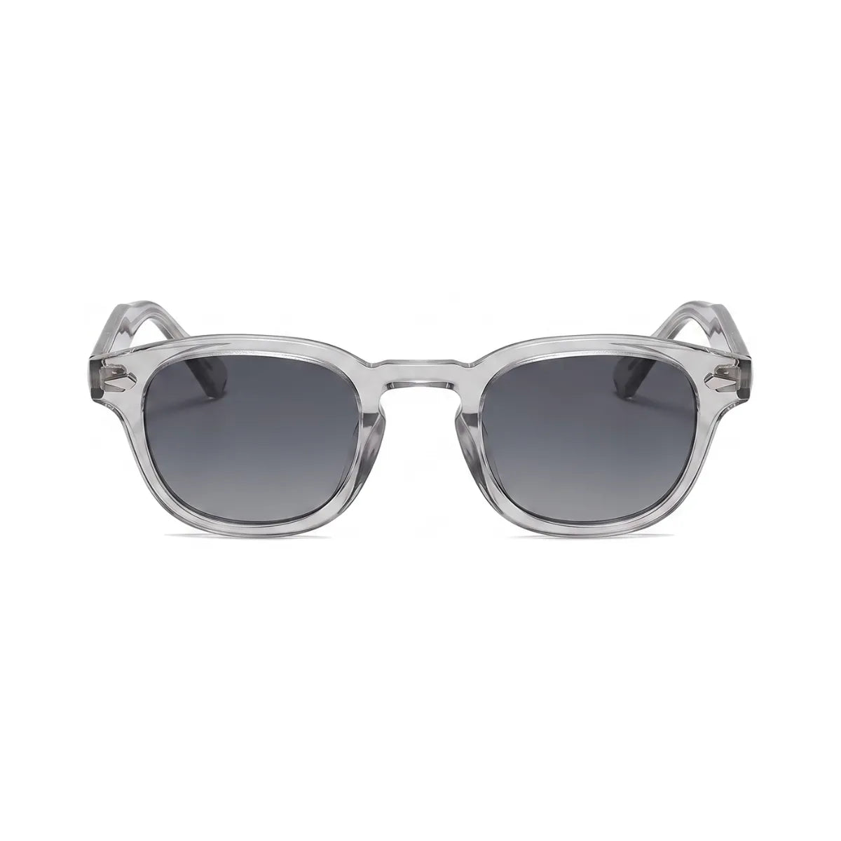 Óculos Maresias – Frontal, Armação Cinza com Lentes Cinzas