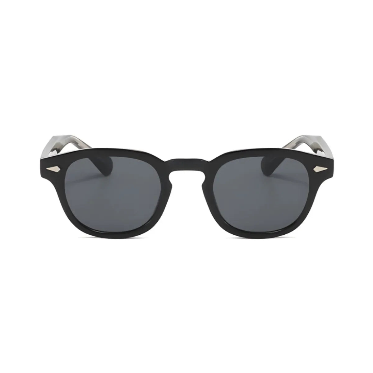 Óculos Maresias – Frontal, Armação Preta com Lentes Cinzas