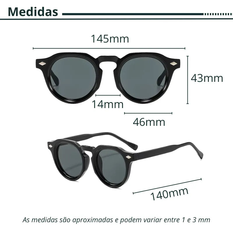 Medidas do Óculos Positano