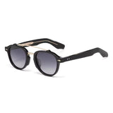Óculos Cannes Polarizado Preto com Lentes Cinzas - Visto de Lado