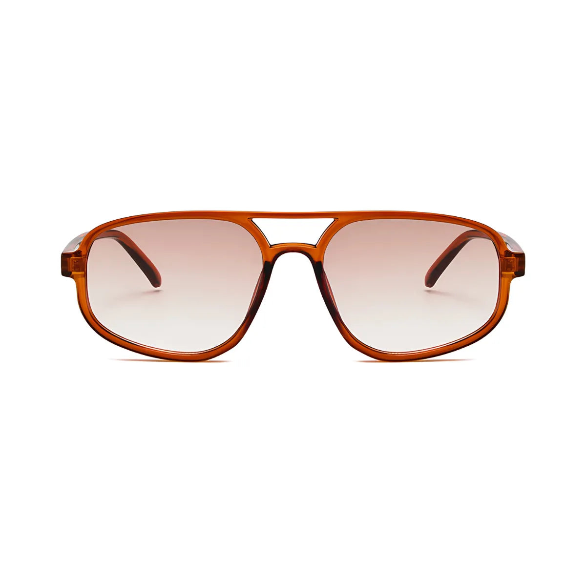 Óculos Essenza – Frontal, Armação Terracota com Lentes Rosé
