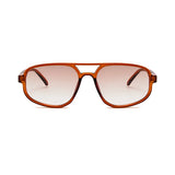 Óculos Essenza – Frontal, Armação Terracota com Lentes Rosé