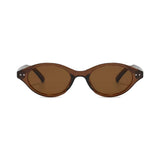 Óculos Jari – Frontal, Armação Marrom com Lentes Marrons