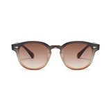 Óculos Riviera UV400 Marrom com Lentes Marrons Visto de Frente