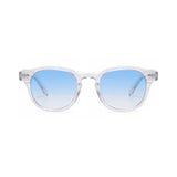 Óculos Riviera UV400 Transparente com Lentes Azuis Visto de Frente